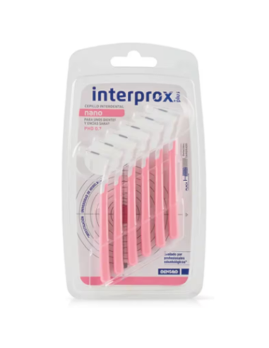 CEPILLO DENTAL INTERPROX PLUS NANO 6 UD