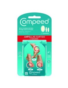 COMPEED AMPOLLAS PACK MIXTO 3 TAMAÑOS 5U