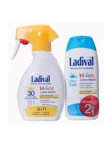 DUPLO LADIVAL NIÑOS 30 SPRAY+AFTER SUN