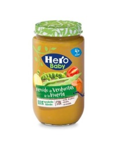 HERO BABY HERVIDO VERDURAS HUERTA 235G