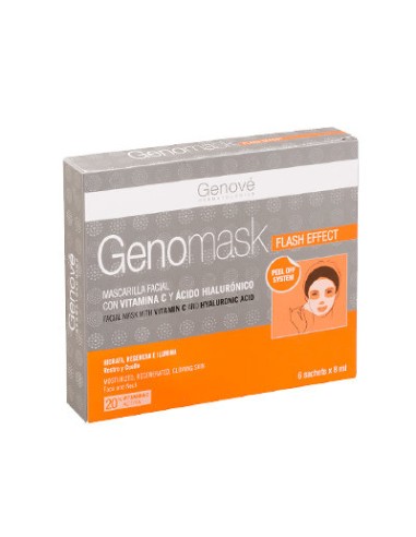 GENOMASK MASCARILLA CON VITAMINA C