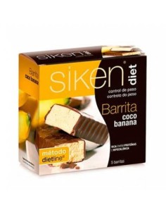 SIKENDIET BARRITAS COCO BANANA 5 UDS