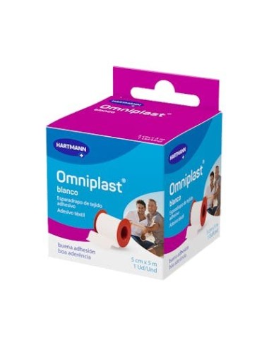 ESPARADRAPO OMNIPLAST BLANCO 5X5