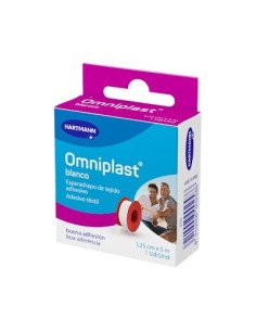 ESPARADRAPO OMNIPLAST BLANCO 5 X 1,25