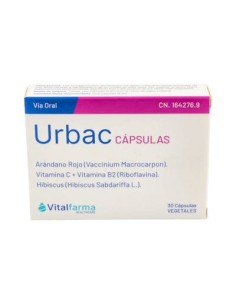 URBAC 30 CAPSULAS VITALFARMA