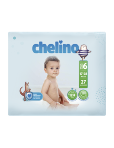 PAÑAL CHELINO INFANTIL T6 17-28KG 27 UN