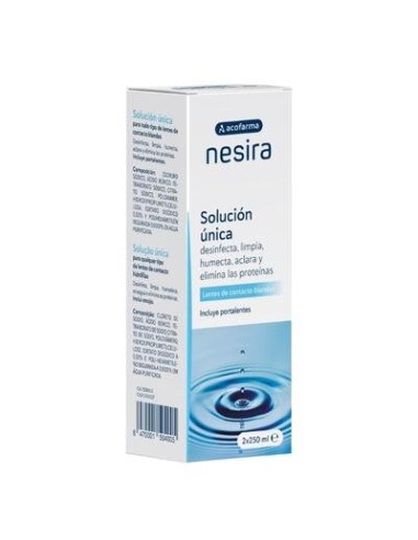 ACOFAR NESIRA SOLU UNICA LENTILLAS 2X250