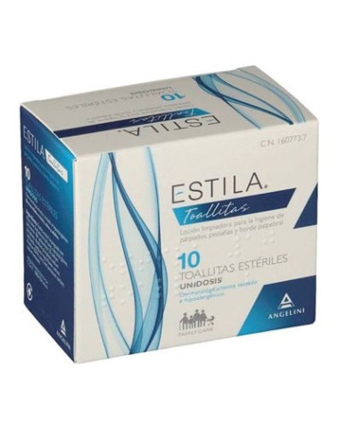 ESTILA TOALLITAS ESTERILES 10 UD