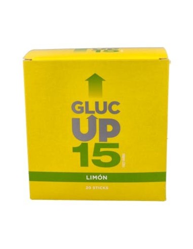 GLUC UP LIMON 15GX20 STICKS DE 30 ML.
