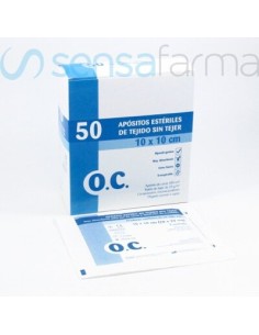 COMPRESA EST. OC TEJIDO S/TEJ 10X10 50U