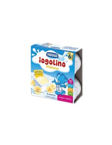 YOGOLINO PLATANO 4 TARRINAS X 100 GR