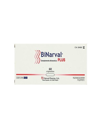 BINARVAL PLUS 760 MG 60 CAPSULAS