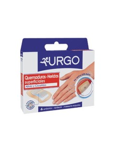 URGO QUEMADURA HIDROCOLOIDE 5X7 6 UD