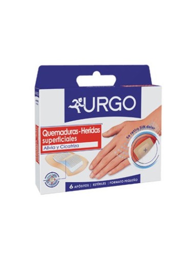 URGO QUEMADURA HIDROCOLOIDE 5X7 6 UD