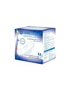 COMPRESAS FARMACONFORT NOCHE ALAS 10 UND