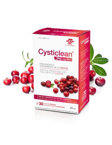 CYSTICLEAN 240 MG PAC 30 COMP