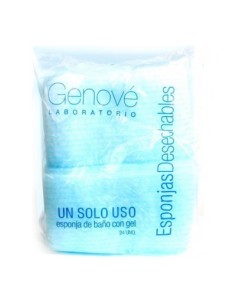GENOVE ESPONJA GEL 1 SOLO USO 24 UNID