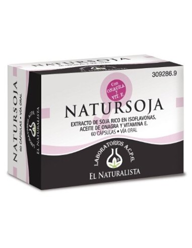 EL NATURALISTA NATURSOJA 60 CAPSULAS