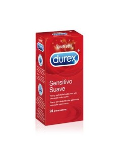 DUREX EASY ON SENSITIVO SUAVE 24 UNID