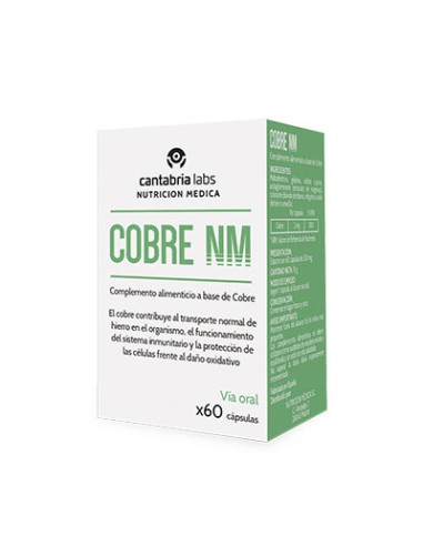 COBRE NM 60 CAPSULAS