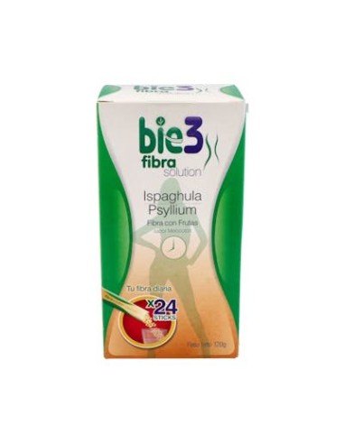 BIE 3 FIBRA CON FRUTAS 24 STICKS