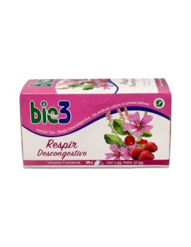 BIE 3 RESPIR DESCONGESTIVO 25 FILTROS