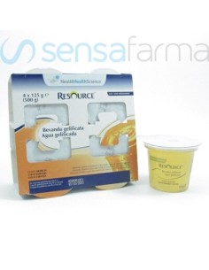 RESOURCE AGUA GELIFICADA NARANJA 4X125GR