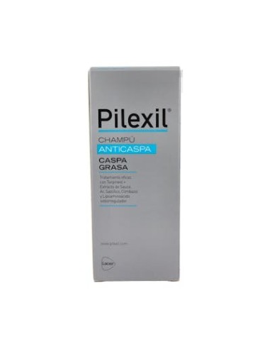 PILEXIL CHAMPU CASPA GRASA 300 ML