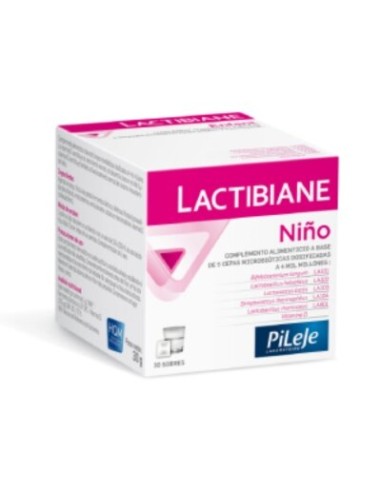 LACTIBIANE ENFANT 30 SOBRES PILEJE