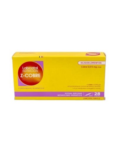 LABCATAL 19 ZINC-COBRE 28 AMPOLLAS