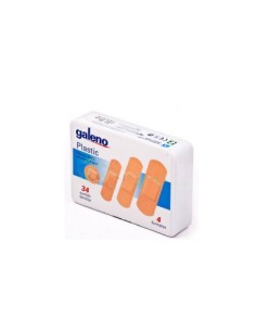 GALENO TIRITAS PLASTICO 34 U SURTIDAS