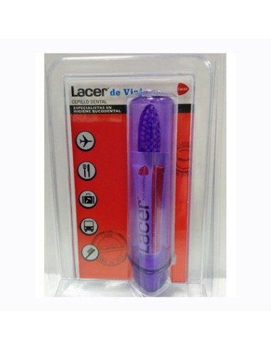 LACER VIAJE CEPILLO DENTAL ADULTO+PASTA