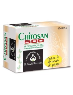 EL NATURALISTA CHITOSAN 500 60 CAPSULAS