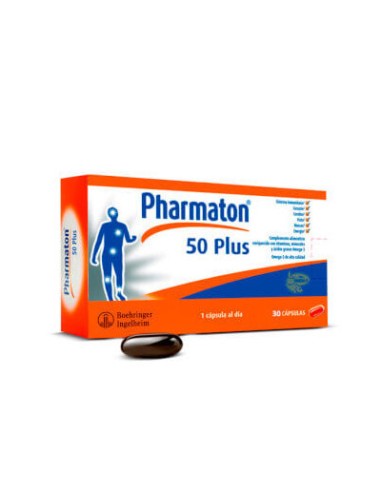 PHARMATON 50 PLUS 30 CAPSULAS