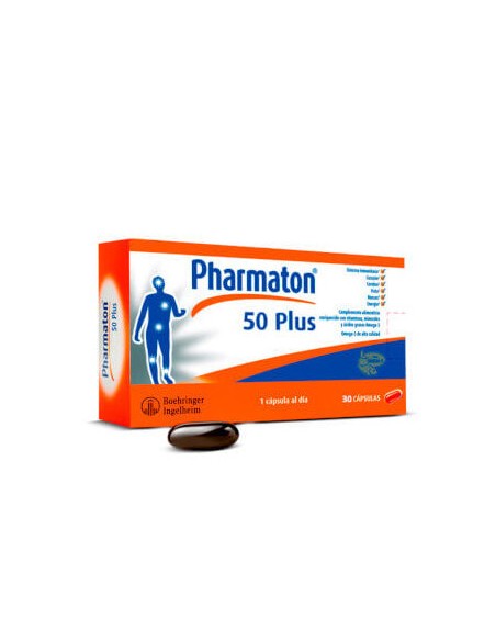 PHARMATON 50 PLUS 30 CAPSULAS