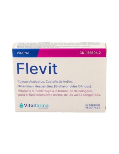 FLEVIT 30 CAPSULAS VITALFARMA