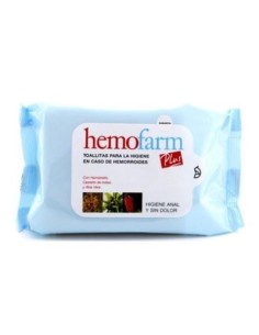 HEMOFARM PLUS TOALLITAS 60 UNIDADES