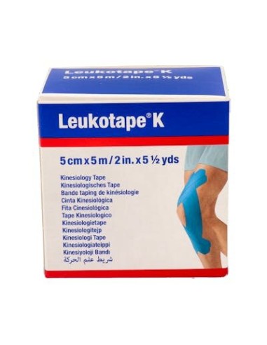 LEUKOTAPE K NEUROMUSCULAR AZUL 5X5