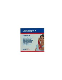 LEUKOTAPE K NEUROMUSCULAR ROJO 5X5