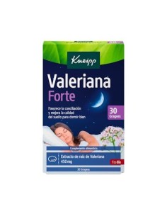KNEIPP VALERIANA FORTE 30 GRAGEAS