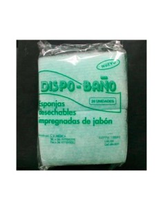 ESPONJA DISPO-BAÑO 24 UNI