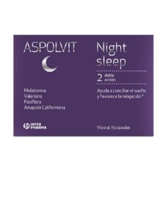 ASPOLVIT NIGHT SLEEP 60 CAPSULAS
