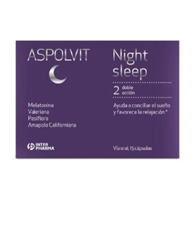 ASPOLVIT NIGHT SLEEP 60 CAPSULAS