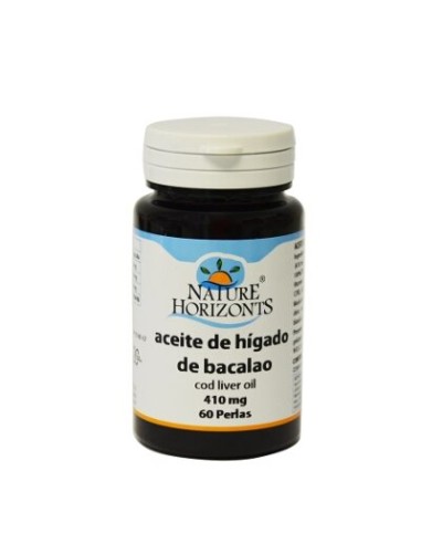 ACEITE HIGADO BACALAO 410MG 60PER NAT ES