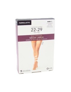 MEDIA LARGA FARMALASTIC CAMEL BLONDA RE