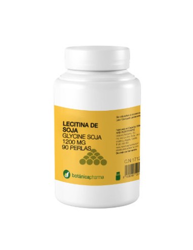 LECITINA SOJA 1.200 90 PERLAS BOTANICA