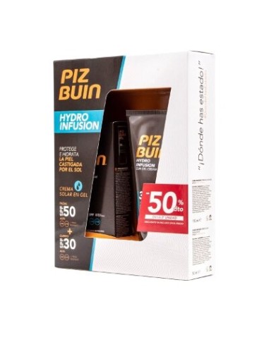 PIZ BUIN HYDRO INF LOCION SP30+FAC SPF50