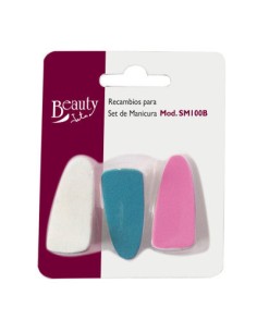 RECAMBIO 3 LIMAS SET MANICURA SM 100B