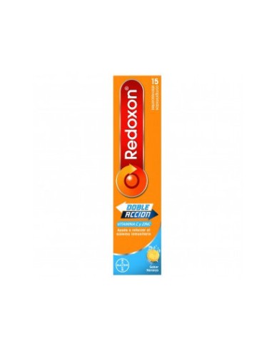 REDOXON EXTRA DEF NARANJA VIT C+ZINC 15C