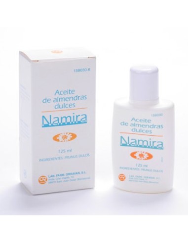 ACEITE ALMENDRAS NAMIRA 125 ML